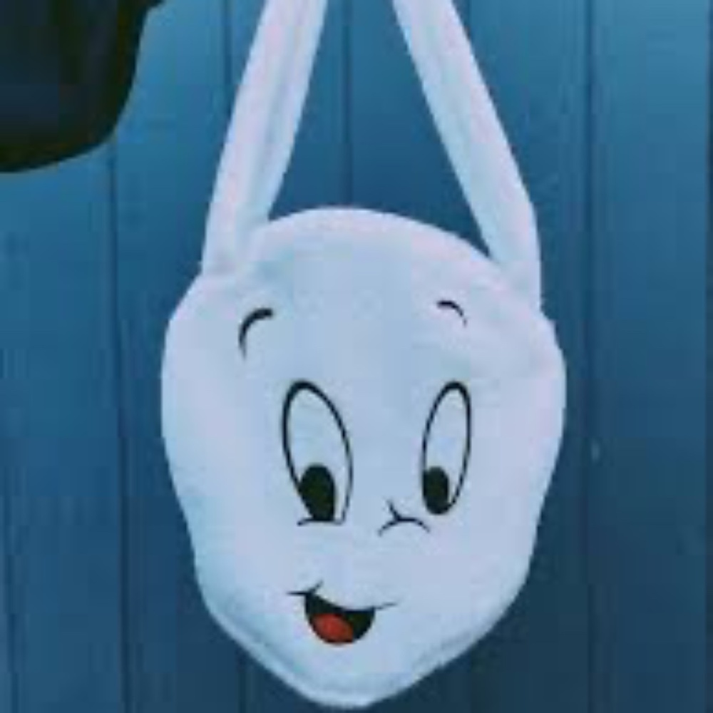 A Black Star Friendly Ghost Casper Tote NWT
